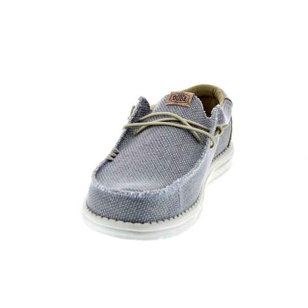 Mocasines Hey Dude zapatos Hombre modelo Wally Braided Verde 