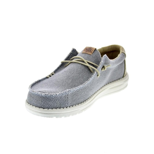 Mocasines Hey Dude zapatos Hombre modelo Wally Braided Verde 