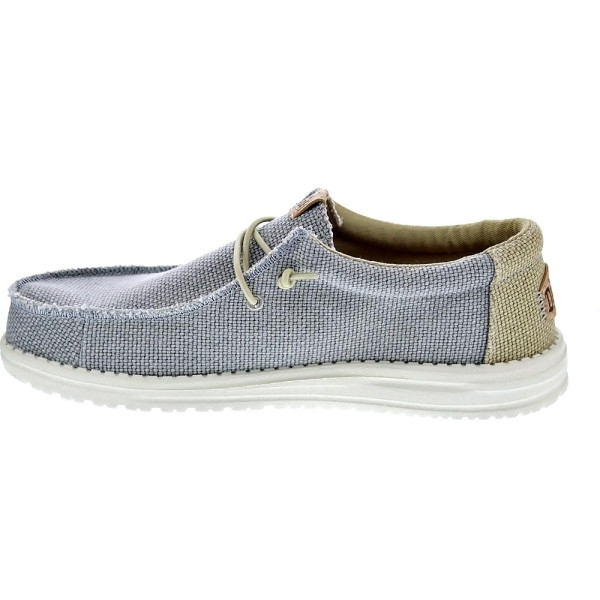Mocasines Hey Dude zapatos Hombre modelo Wally Braided Verde 