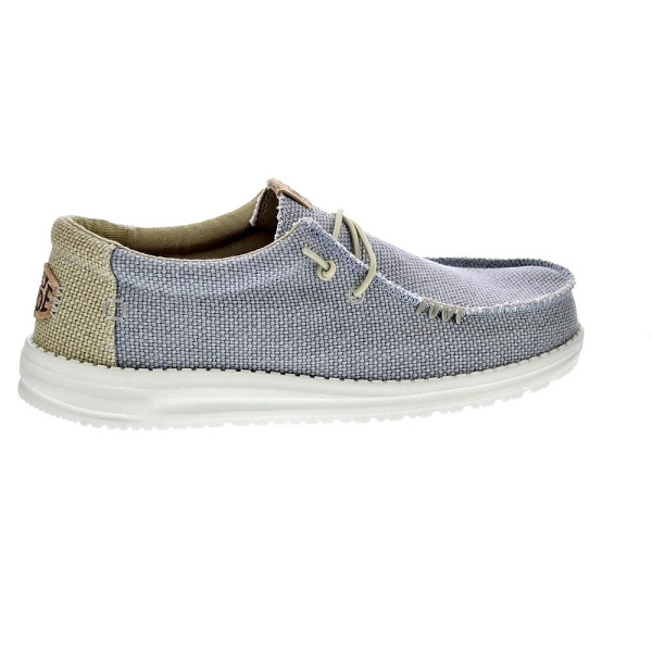 Mocasines Hey Dude zapatos Hombre modelo Wally Braided Verde 