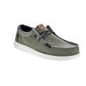 Mocasines Hey Dude zapatos Hombre modelo Wally Braided Verde 