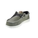 Mocasines Hey Dude zapatos Hombre modelo Wally Braided Verde 