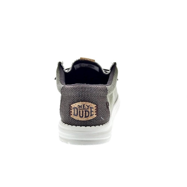 Mocasines Hey Dude zapatos Hombre modelo Wally Braided Verde 
