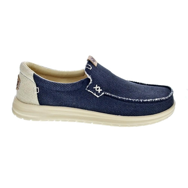 Mocasines Hey Dude zapatos Hombre modelo Mikka Braided Negro 