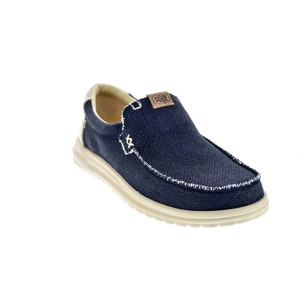 Mocasines Hey Dude zapatos Hombre modelo Mikka Braided Negro 