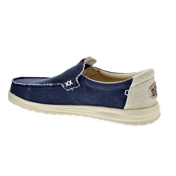 Mocasines Hey Dude zapatos Hombre modelo Mikka Braided Negro 