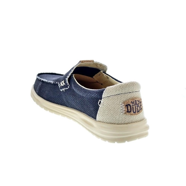 Mocasines Hey Dude zapatos Hombre modelo Mikka Braided Negro 