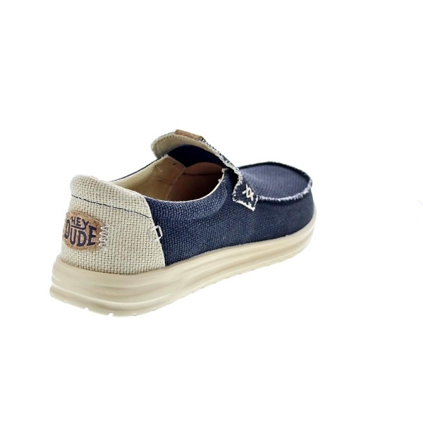 Mocasines Hey Dude zapatos Hombre modelo Mikka Braided Negro 