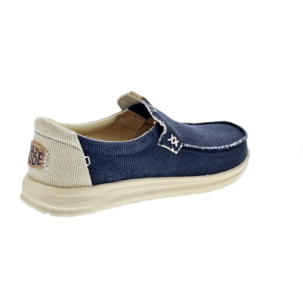 Mocasines Hey Dude zapatos Hombre modelo Mikka Braided Negro 