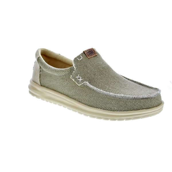 Mocasines Hey Dude zapatos Hombre modelo Mikka Braided Verde 