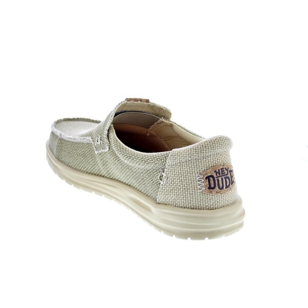 Mocasines Hey Dude zapatos Hombre modelo Mikka Braided Verde 