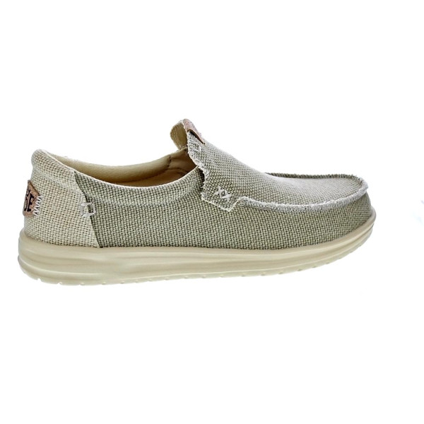 Mocasines Hey Dude zapatos Hombre modelo Mikka Braided Verde 