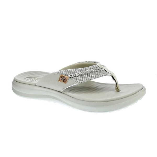 Sandalias Hey Dude zapatos Hombre modelo Finn Flip Blanco 