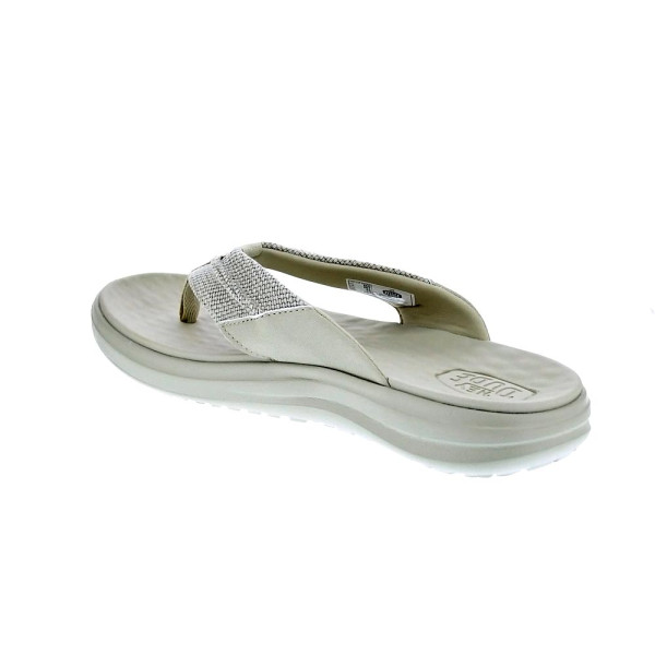 Sandalias Hey Dude zapatos Hombre modelo Finn Flip Blanco 