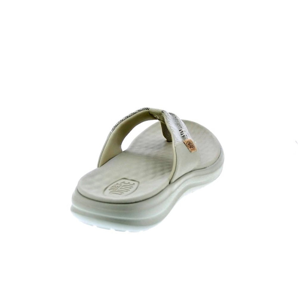 Sandalias Hey Dude zapatos Hombre modelo Finn Flip Blanco 
