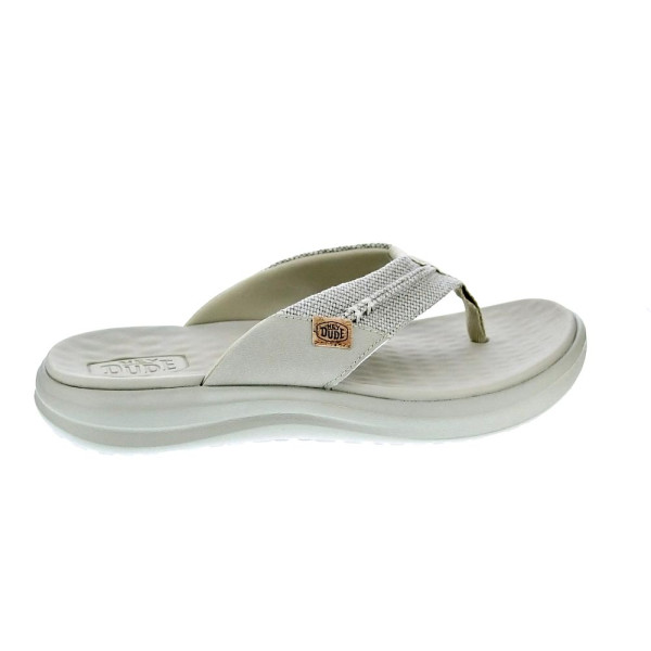 Sandalias Hey Dude zapatos Hombre modelo Finn Flip Blanco 