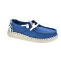 Mocasines Hey Dude zapatos Mujer modelo Wendy Espadrille Azul 