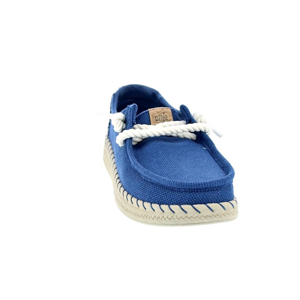 Mocasines Hey Dude zapatos Mujer modelo Wendy Espadrille Azul 