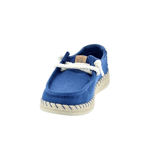 Mocasines Hey Dude zapatos Mujer modelo Wendy Espadrille Azul 