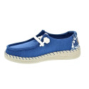 Mocasines Hey Dude zapatos Mujer modelo Wendy Espadrille Azul 