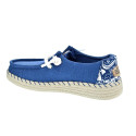 Mocasines Hey Dude zapatos Mujer modelo Wendy Espadrille Azul 