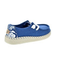 Mocasines Hey Dude zapatos Mujer modelo Wendy Espadrille Azul 