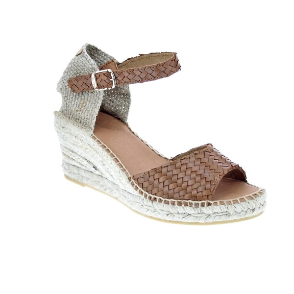 Alpargatas Toni Pons zapatos Mujer modelo Sarai Marrón 