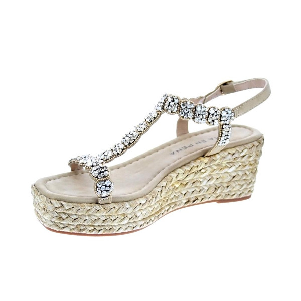 Sandalias Alma en Pena zapatos Mujer modelo V2650756 Beige 