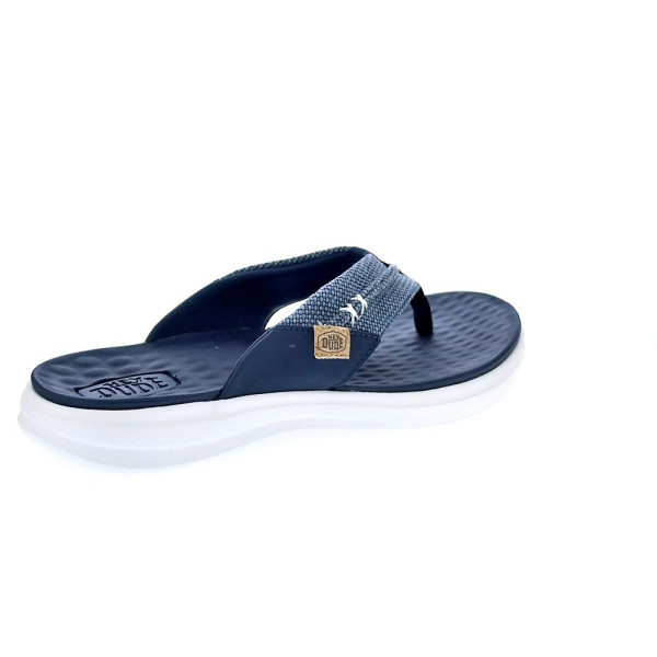 Sandalias Hey Dude zapatos Hombre modelo Finn Slip Azul 