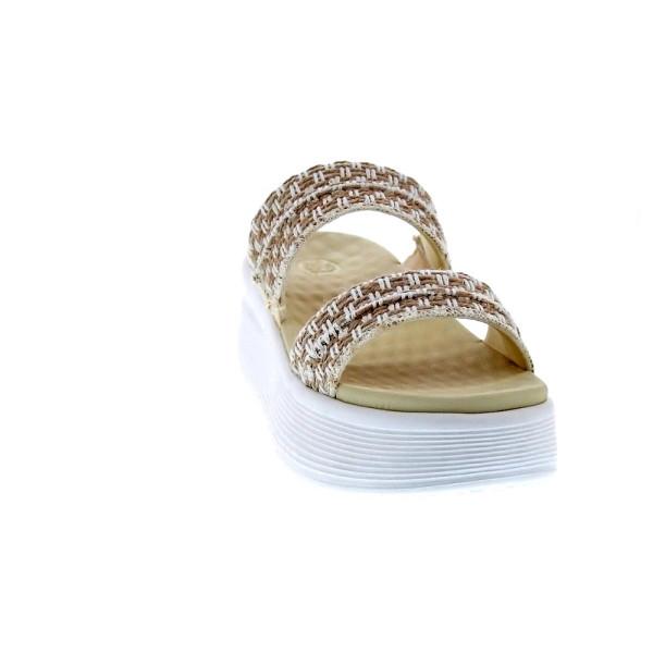 Sandalias Hey Dude zapatos Mujer modelo Austin Beige 