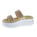 Sandalias Hey Dude zapatos Mujer modelo Austin Beige 