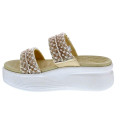Sandalias Hey Dude zapatos Mujer modelo Austin Beige 