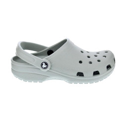 Zuecos Crocs zapatos Mujer modelo Classic Clog Gris 