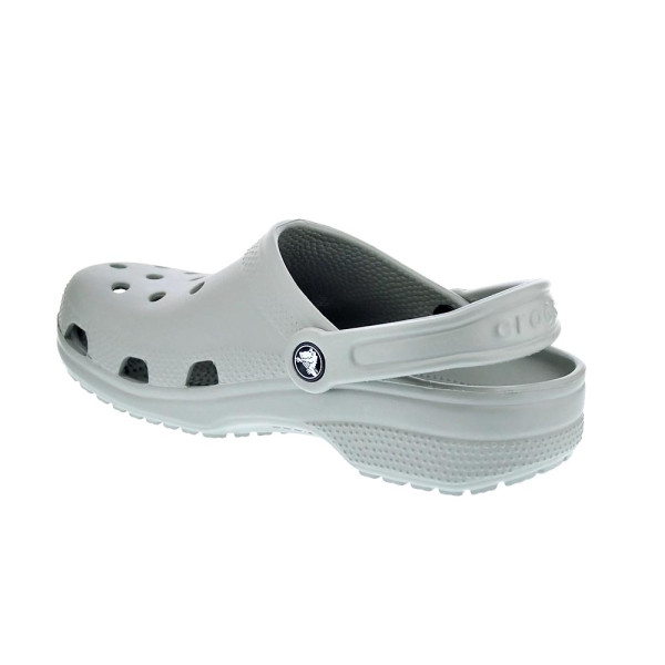 Zuecos Crocs zapatos Mujer modelo Classic Clog Gris 