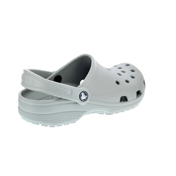 Zuecos Crocs zapatos Mujer modelo Classic Clog Gris 