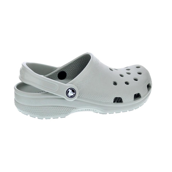 Zuecos Crocs zapatos Mujer modelo Classic Clog Gris 