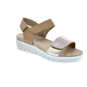 Sandalias Imac zapatos Mujer modelo 108560 Beige 