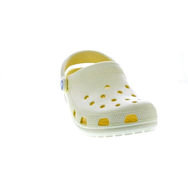 Zuecos Crocs zapatos Mujer modelo Classic Clog Amarillo 