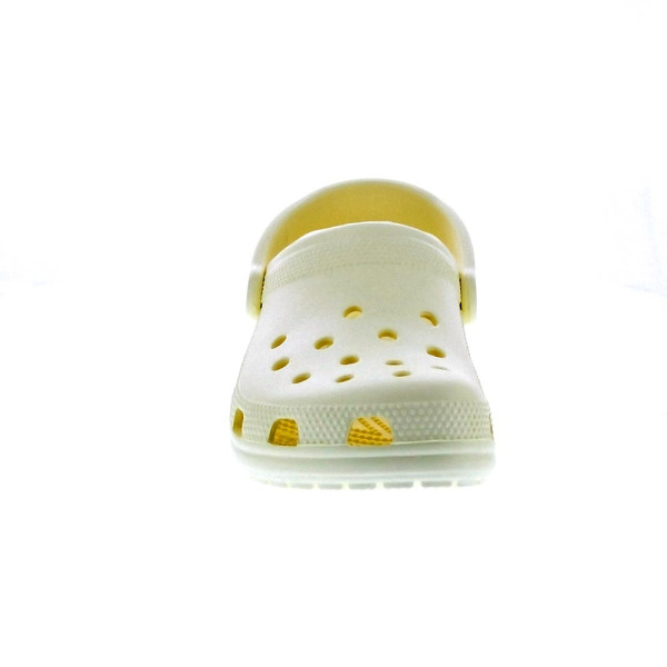 Zuecos Crocs zapatos Mujer modelo Classic Clog Amarillo 
