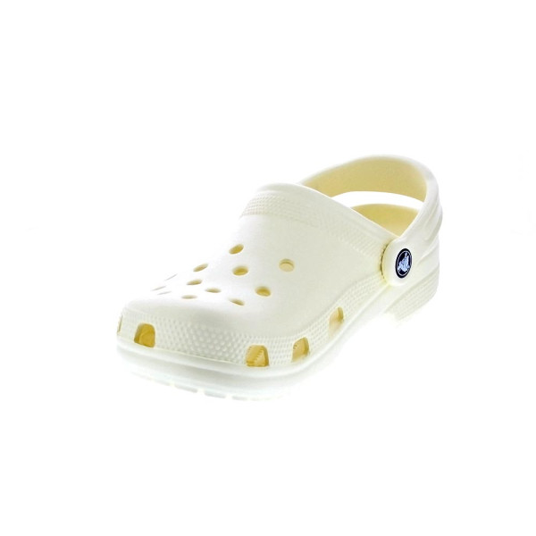Zuecos Crocs zapatos Mujer modelo Classic Clog Amarillo 