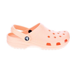 Zuecos Crocs zapatos Mujer modelo Classic Clog Naranja 