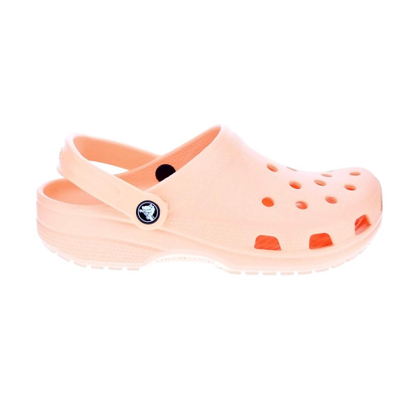 Zuecos Crocs zapatos Mujer modelo Classic Clog Naranja 