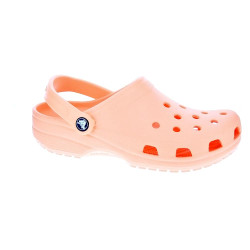 Zuecos Crocs zapatos Mujer modelo Classic Clog Naranja  2