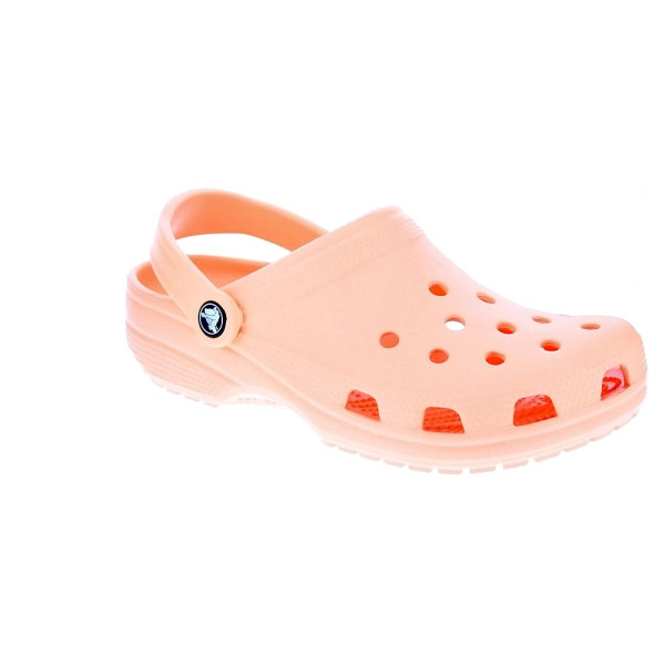 Zuecos Crocs zapatos Mujer modelo Classic Clog Naranja 