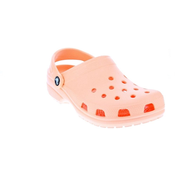 Zuecos Crocs zapatos Mujer modelo Classic Clog Naranja 