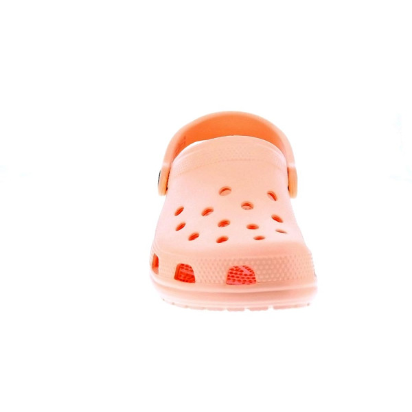 Zuecos Crocs zapatos Mujer modelo Classic Clog Naranja 
