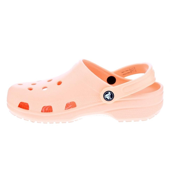 Zuecos Crocs zapatos Mujer modelo Classic Clog Naranja 