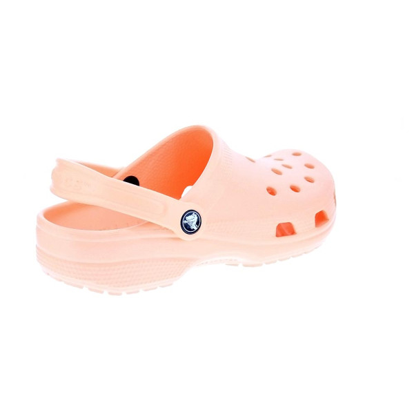 Zuecos Crocs zapatos Mujer modelo Classic Clog Naranja 