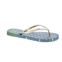 Chanclas Pepe Jeans zapatos Mujer modelo Rake Wing Oro 