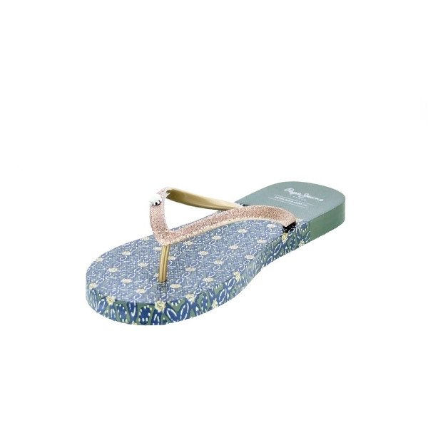 Chanclas Pepe Jeans zapatos Mujer modelo Rake Wing Oro 